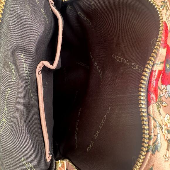 Big Buddha Floral Pink Backpack in excellent condition - Picture 6 of 11